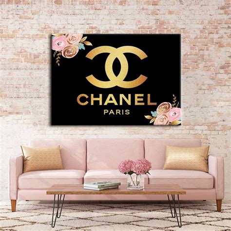 chanel decor for bedroom|chanel decorative art.